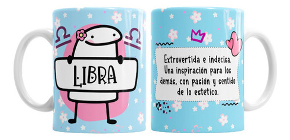 Taza De Ceramica - Flork Signos - Libra 0 Taza De Ceramica - Flork Signos - Libra 0
