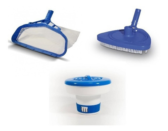 Kit Sacahojas Bolsa Grande + Boya + Limpiafondo Triangular 0