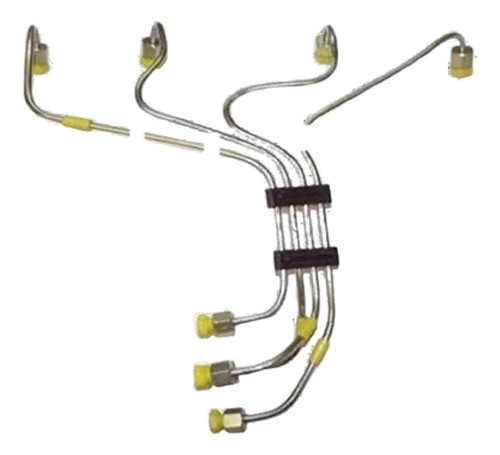 Caños Inyección Diesel Chevrolet Silverado C/motor S4 D20 0