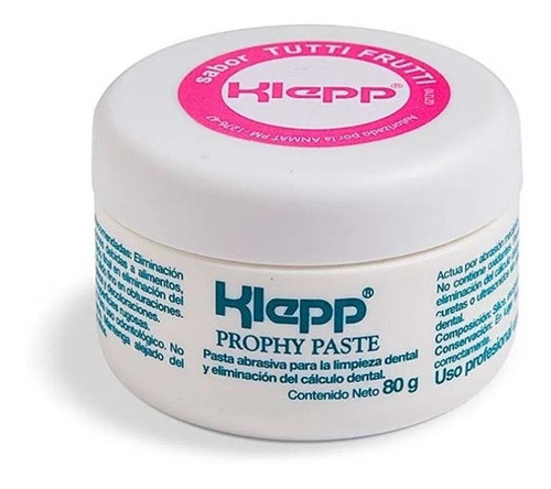 Pasta Abrasiva Limpieza Dental Prophy Paste Klepp Tutti-frut 0