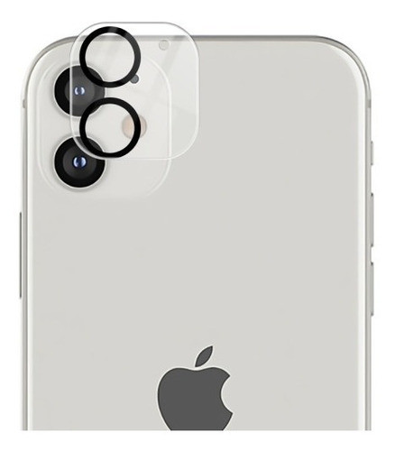Vidrio Templado Camara Trasera iPhone 12 Mini Full Cover 0