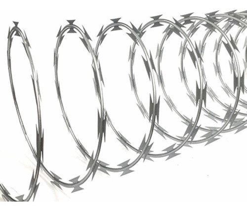 Alambre Concertina Simple De 30 Cm 8 Metros 0