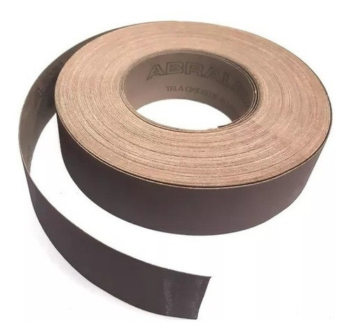 Rollo Lija Tela Esmeril 35 Mm X 25 Mts Grano 180 Doble A 0