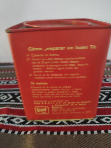 Vieja Lata De Té 1
