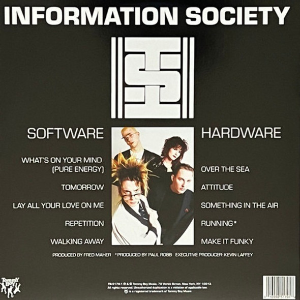 Information Society Information Society Vinilo Transparente 1