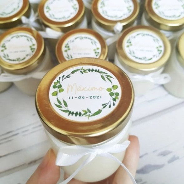 Velas Souvenir Artesanal Soja Personalizadas Cumple  Bebe 1 Velas Souvenir Artesanal Soja Personalizadas Cumple  Bebe 1