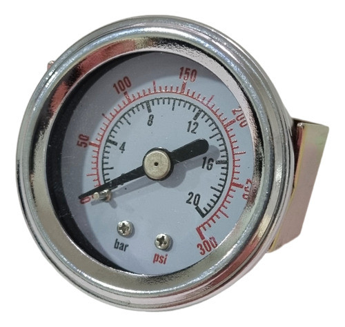 Manómetro Hierro Diámetro 41 Mm Posterior 0 A 300 Psi 20bar 1