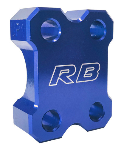 Soporte Eje Rueda Delantera Honda, Nx4, Xre 300 Azul Rb 0