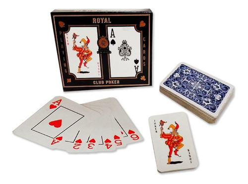 Naipes Naipe Poker Simil Royal 2 Mazos Promo Kaosimport 11 0