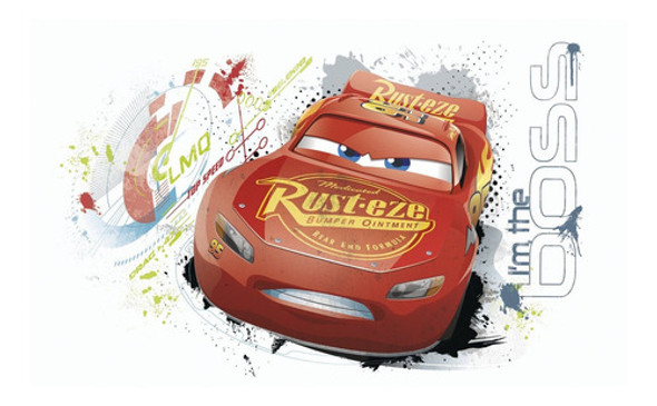 Vinilo Decorativo Pared [714mvw5b] Cars 3 Mcqueen 1