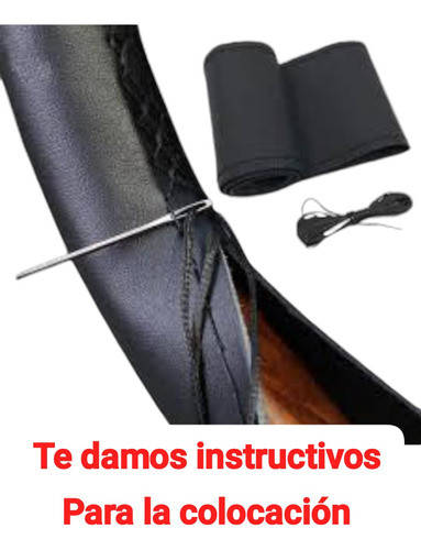 Funda Cubre Volante Twingo Cuero Vacuno Genuino Ltcueros 1