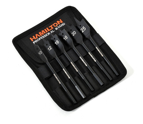 Set Kit Juego 6 Piezas  Mecha Brocas Paleta Hamilton Mp6s 0