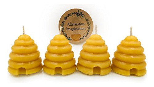 Alternativa Imaginación Vela Votiva De Colmena A Mano Con 10 0