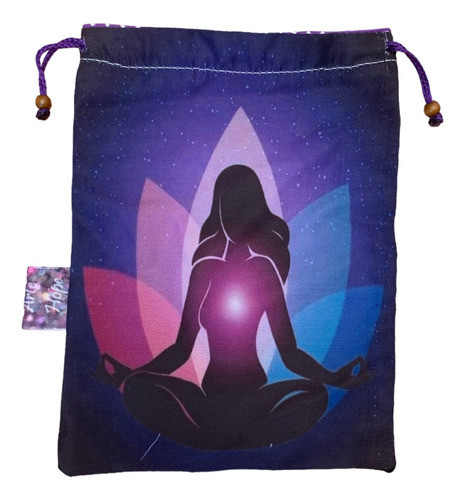 Bolsita Para Cartas De Tarot Modelo Lotus 0