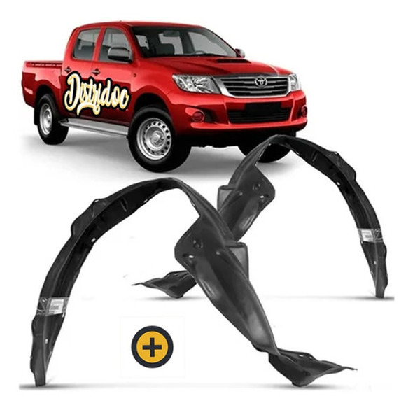 Pasarruedas Kit X2 Guardaplast Hilux 2012 /2015 Delanteros 1