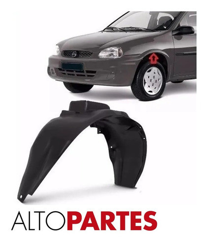 Guardaplas Chevrolet Corsa Classic 1994 A 2010 Izquierdo 1