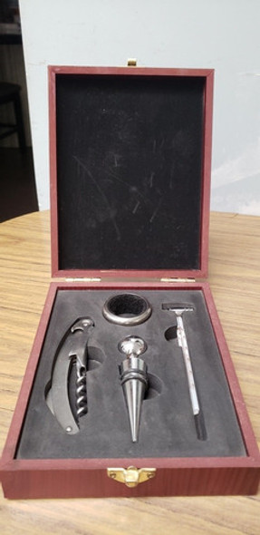 Kit Sommelier Caja Madera! 0