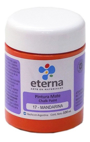 Pintura Mate Chalk Paint 100 Ml Mandarina 0