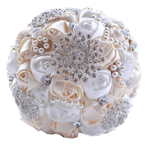 Flores De Boda Ramos De Novia Elegante Perla Novia Dama De H 0