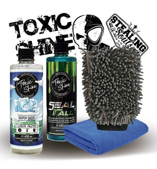 Toxic Shine | Kit Combo Lavado | Básico #41 | Shampoo + Cera 0 Toxic Shine | Kit Combo Lavado | Básico #41 | Shampoo + Cera 0