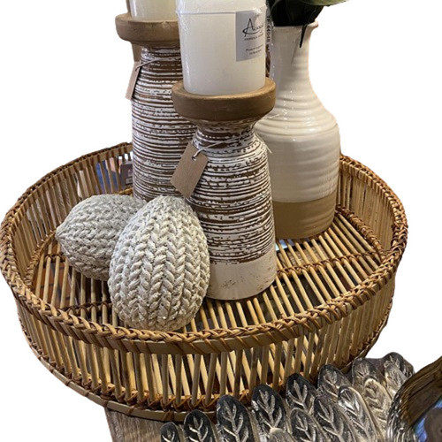Bandeja Rattan Deco Sin Asas 0