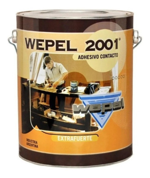 Adhesivo Doble Contacto Wepel 2001 14 Kg/18 Litros Reforzado 0