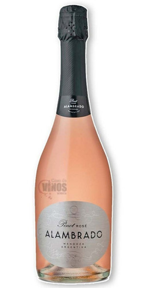 Espumante Alambrado Pinot Rose 750ml Caja X6 Unidades 1 Espumante Alambrado Pinot Rose 750ml Caja X6 Unidades 1