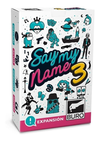Combo Expansiones 2 Y 3 Para Juego De Mesa Say My Name 1 Combo Expansiones 2 Y 3 Para Juego De Mesa Say My Name 1