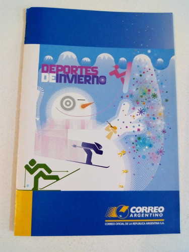 Volante Filatélico 1040.  Deportes De Invierno 0