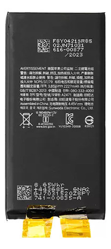 Batería Para Repuesto De iPhone 12 Mini Li-ion 2227mah Sin 0
