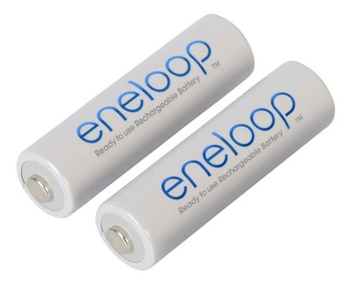 Pilas Recargables Aa Panasonic Eneloop 2 Unidades Nuevas ! 0