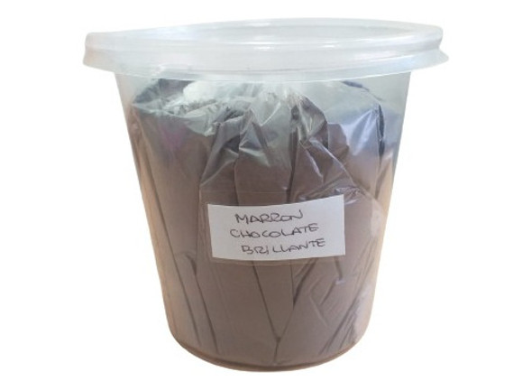 Pintura En Polvo Electrostatica Marron Chocolate Brill 1/2 K 0