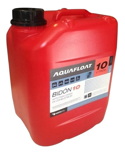 Bidon Aquafloat 10 Litros Combustibles Nafta Gasoil Nautico 0