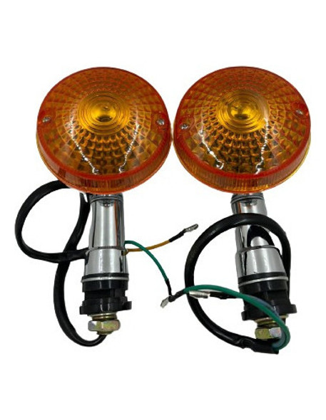 Farol De Giro Mondial Hd254 X2 Unidades Trasero Brapp Motos 0