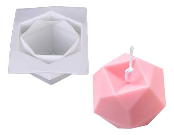 Molde De Silicona Especial Para Velas, Jabones, Cocina, Etc. 1