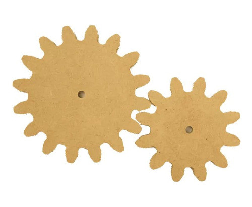 Pack Engranaje De 6 Y 8 Cm Para Tablero Didáctico 0