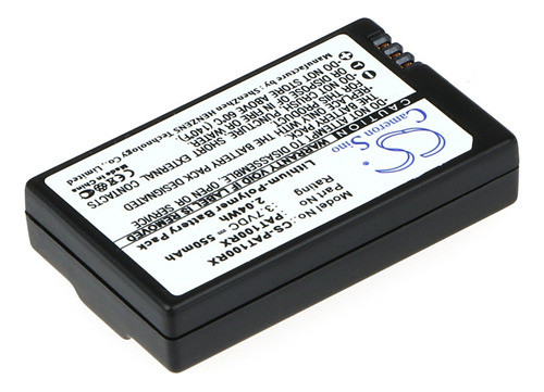 Batería Para Drone Parrot Rolling Spider, Pf070238, 550mah 1
