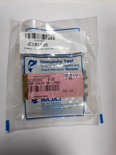 Cadena De Distribucion Bajaj Rouser 180 Oferta En Cycles!! 1