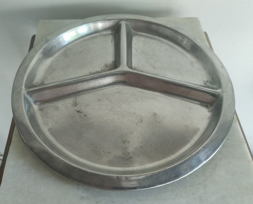 Antiguo Plato Barco Armada Inglesa 1