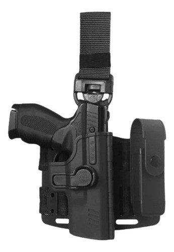 Coldre Perna + Porta Car. Pt24/7 Pt838, 938, 940 Md1 Md5 Md6 0