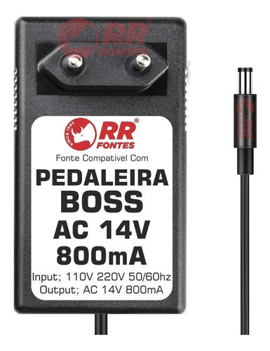 Fonte Pedal Boss Brc-120 Brc-230 Gt6b Gt8 Me8 Dr880 Dr770 0