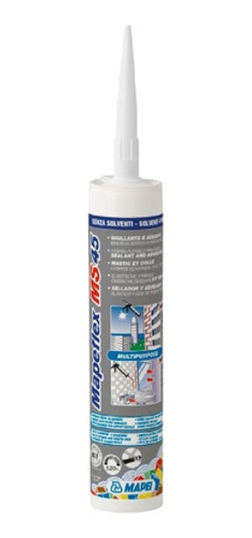 Sellador Y Adhesivo Elástico Mapeflex Ms 45 Mapei  Sibaco 0