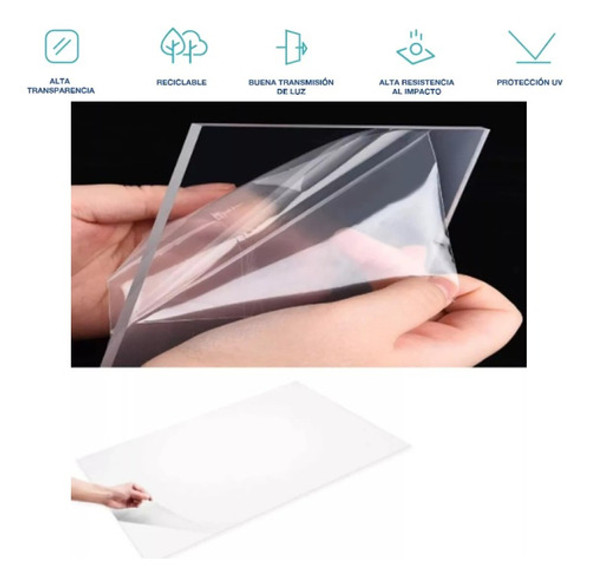 Placa Compacto Transparente / Cortes A Medidas 1