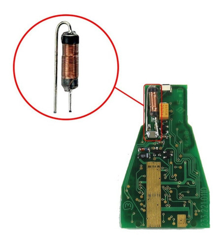 Bobina Llave Smart Presencia Compatible Con Mercedes Benz 0