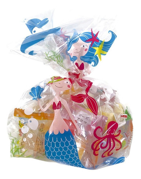 Bolsita Candy Bar Sirena X 20 Souvenirs - Ciudad Cotillón 0