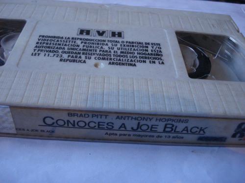 Vhs Conoces A Joe Black 0