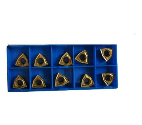 10 Inserto Wcmx 030204 Metal Duro Torno Index 0