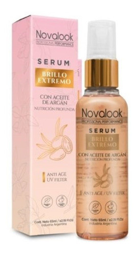 Serum Brillo Extremo X65ml. Novalook. 0