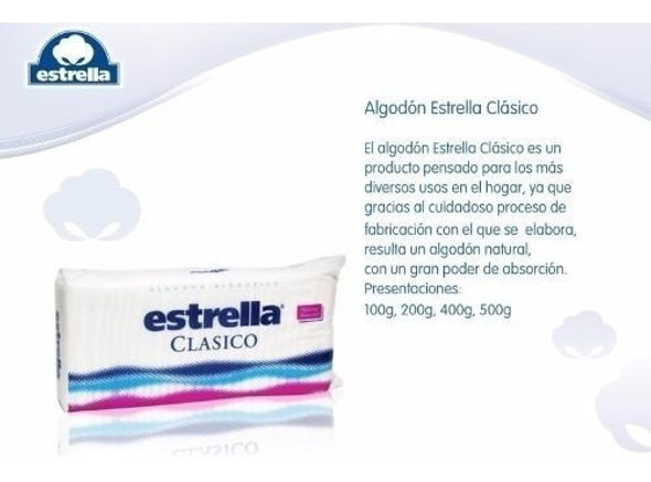 Algodon Estrella Clasico X 140grs 1