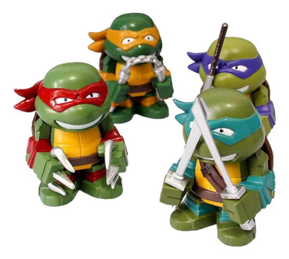 Tortugas Ninjas Pack X 4 Figuras 0